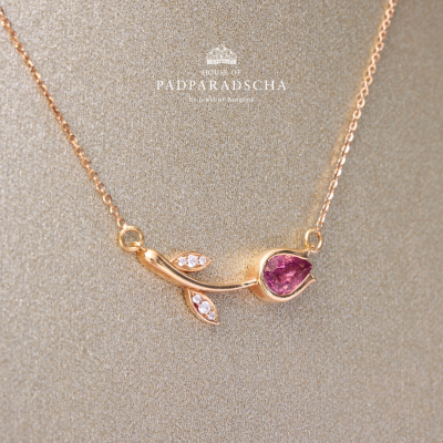 ETERNAL TULIP PENDANT NECKLACE