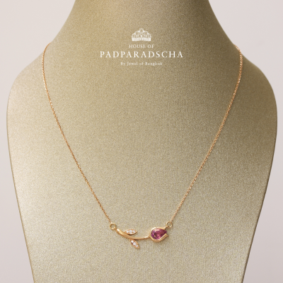 ETERNAL TULIP PENDANT NECKLACE