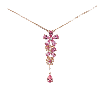 ELYSIA FLORA PENDANT NECKLACE