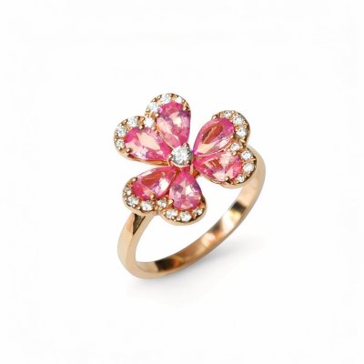 PRETTY PANSY RING
