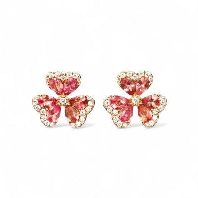 PETIT PANSY EARRINGS