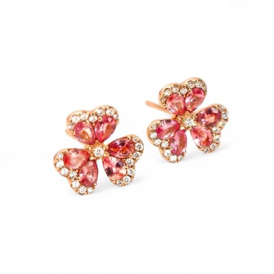 PETIT PANSY EARRINGS