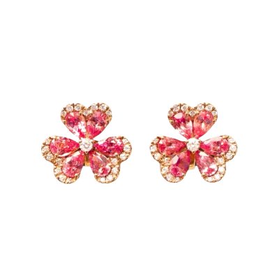 PRETTY PANSY EARRINGS