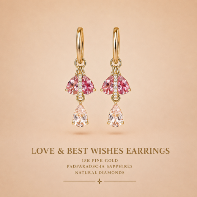 LOVE & BEST WISHES EARRINGS