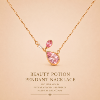 BEAUTY POTION PENDANT NECKLACE
