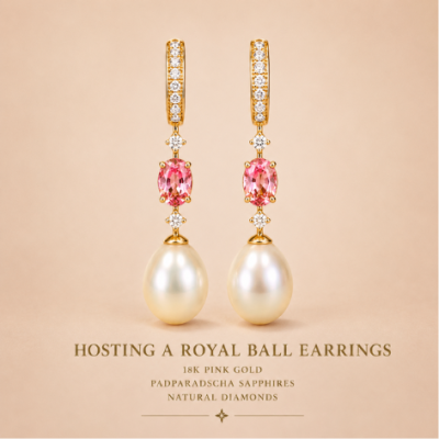 HOSTING A ROYAL BALL EARRINGS