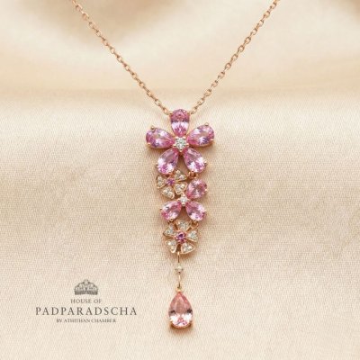 ELYSIA FLORA PENDANT NECKLACE