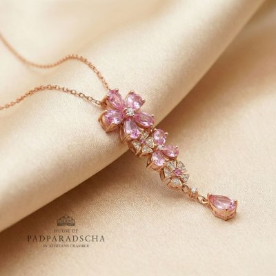 ELYSIA FLORA PENDANT NECKLACE