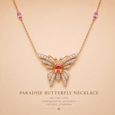 PARADISE BUTTERFLY NECKLACE