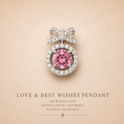 LOVE & BEST WISHES PENDANT