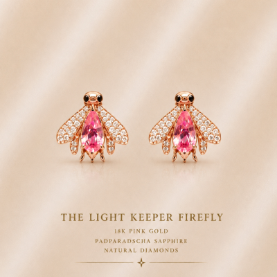 THE LIGHT KEEPER FIREFLY EARRINGS