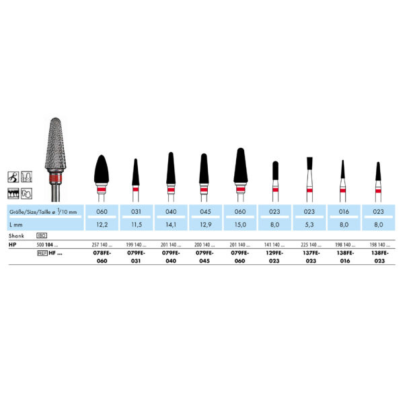 NTI Carbide Cutter Fine Cross Cut 079 FE 045