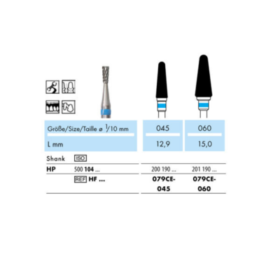 NTI Carbide Cutter Std Cross Cut 079 CE 060