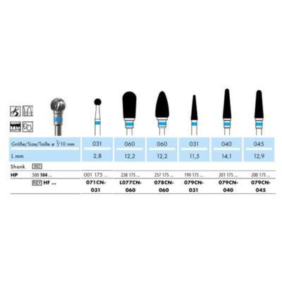 NTI Carbide Cutter Std Plain Cut 079 CN 045