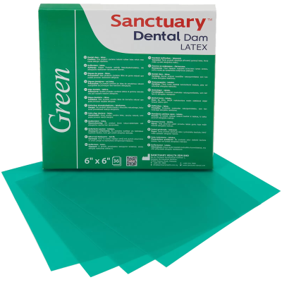 Sanctuary Dental Dams (Green Mint)