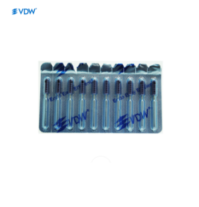 VDW Barbed Broaches No. 4 Blue (10 pcs/blister)