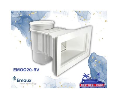 EM0020-RV สกิมเมอร์ EMAUX สำหรับสระไวนิล