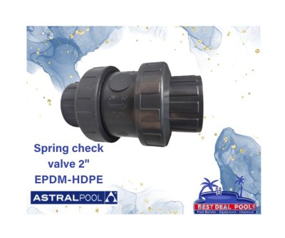 Spring Check valve 2"