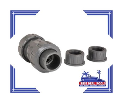 Spring check valve 1"