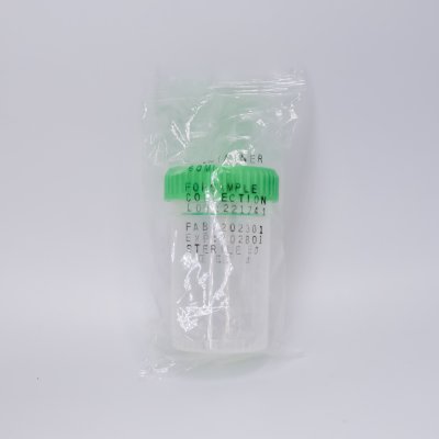 Citotest PP Container 60ml E.O. Sterile Green Cap