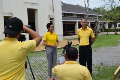 รายการ เดินหน้าปฏิรูป (ททบ.) มาถ่ายทำ ศตวรรษสยาม