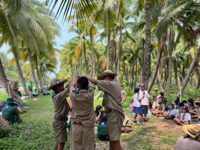 กิจกรรมเข้าค่ายลูกเสือ-เนตรนารี  โรงเรียนวัดปรกเจริญ โรงเรียนวัดคูหาสวรรค์ โรงเรียนวัดใหม่สี่หมื่น