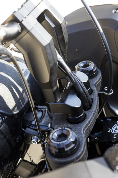 Runstock Riser Relocation Plate for Harley-Davidson – Stepback Handlebar Adapter