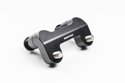Runstock Riser Relocation Plate for Harley-Davidson – Stepback Handlebar Adapter Runstock Riser Relocation Plate for Harley-Davidson – Stepback Handlebar Adapter