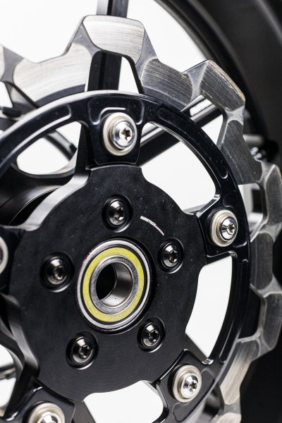 Runstock Rotor Adapter – Harley-Davidson Center Hub to Spoked Rotor Mount (CNC Billet)