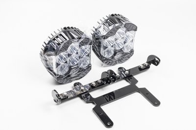 Runstock Baja LP6 Headlight Bracket for Harley-Davidson Roadglide 2014-2023 Runstock Baja LP6 Headlight Bracket for Harley-Davidson Roadglide 2014-2023