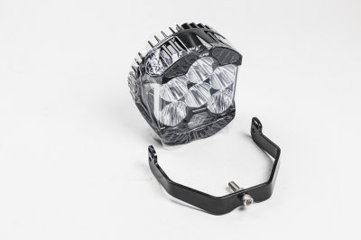 Runstock Baja LP6 Headlight Bracket for Harley-Davidson Softail Midglide