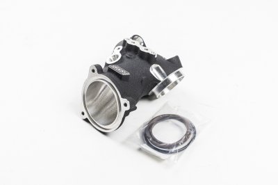 S&S Cycle – Premium 55mm CNC Ported Black Manifold for M8 Models S&S Cycle – Premium 55mm CNC Ported Black Manifold for M8 Models