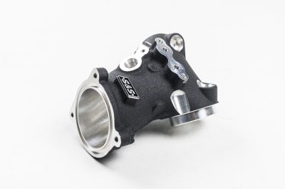 S&S Cycle – Premium 55mm CNC Ported Black Manifold for M8 Models S&S Cycle – Premium 55mm CNC Ported Black Manifold for M8 Models