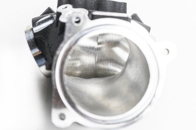 S&S Cycle – Premium 55mm CNC Ported Black Manifold for M8 Models S&S Cycle – Premium 55mm CNC Ported Black Manifold for M8 Models