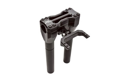 Runstock 9.5” Moto Riser for Harley-Davidson – Fits Fatbar 1-1/8” | Billet CNC Aluminum