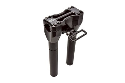 Runstock 9.5” Moto Riser for Harley-Davidson – Fits Fatbar 1-1/8” | Billet CNC Aluminum