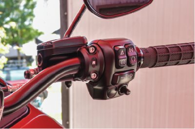 Runstock Clutch & Brake Perch Clamps – CNC Billet Handlebar Mounts for Harley-Davidson