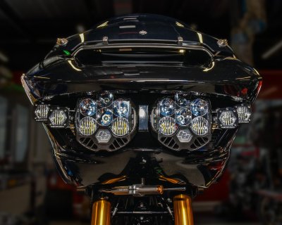 Runstock Baja LP6 Headlight Bracket for Harley-Davidson Roadglide 2024+