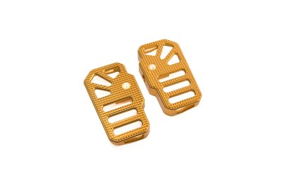Runstock Mini Floorboards for Harley-Davidson – Fits All Models | CNC Aluminum Footrests