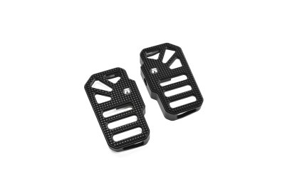 Runstock Mini Floorboards for Harley-Davidson – Fits All Models | CNC Aluminum Footrests
