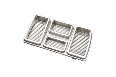 Runstock-Billet Airduct Radiator Cover, Touring M8 Gen2