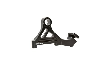 Runstock Universal Rear Radial Caliper Bracket – CNC Billet Adapter for Harley-Davidson All Models