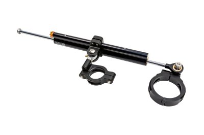 Runstock Öhlins Steering Damper Kit for Harley Softail M8 – Side Frame Mount