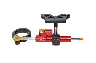 Runstock Hyperpro Steering Damper Kit for Harley Road Glide 2014-2025 – Under Fairing Mount