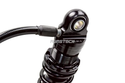 Öhlins STX36 Twin Shock Absorber Blackline Black Reservoir HD050 HD051