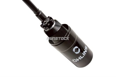Öhlins STX36 Twin Shock Absorber Blackline Black Reservoir HD050 HD051