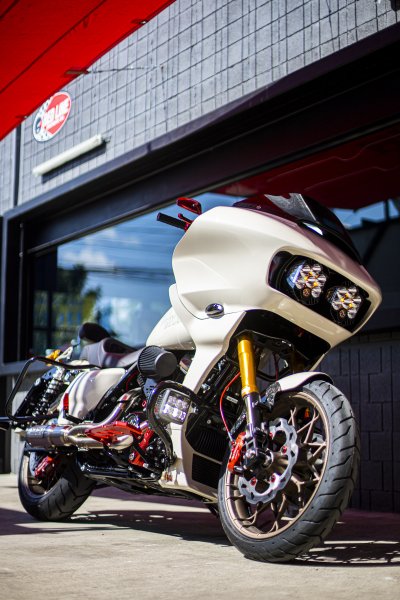 Runstock Baja LP6 Headlight Bracket for Harley-Davidson Roadglide 2014-2023 Runstock Baja LP6 Headlight Bracket for Harley-Davidson Roadglide 2014-2023