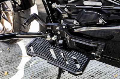 Runstock Floorboard & Foot Control Kit for Harley-Davidson Touring – Complete Rider Control Set