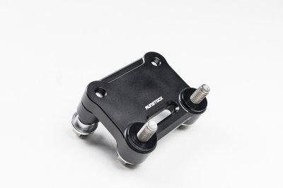 Runstock Riser Relocation Plate for Harley FL Touring – Stepback Handlebar Adapter