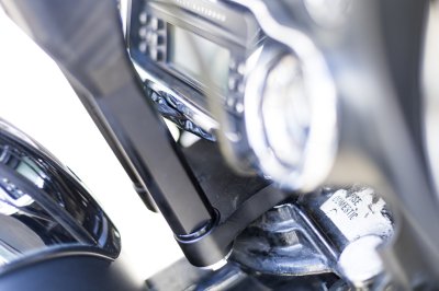 Runstock Riser Relocation Plate for Harley FL Touring – Stepback Handlebar Adapter